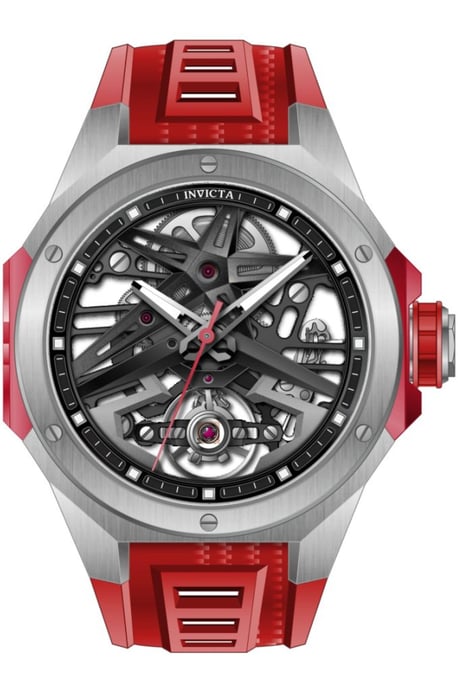 Invicta Celestial 69540 Herenhorloge - Mechanisch Uurwerk - Roestvrij Staal met Zilveren Wijzerplaat - 43 mm - Image 1