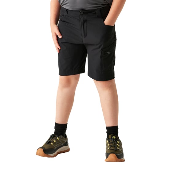 Dare 2B Kinderen Reprise III Multi Pocket Shorts (Zwart) - Image 4
