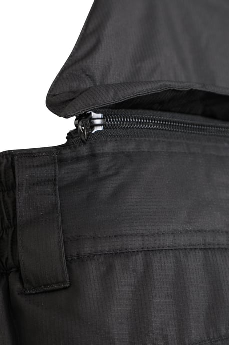 'Moon' Women's Short Ski Pants Insulated Snowproof Elastic Waist Winter Trouser Black - Image 5