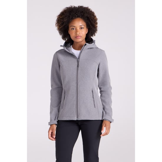Mountain Warehouse Dames/Dames Exodus waterafstotend softshell jack (Donkergrijs) - Image 1