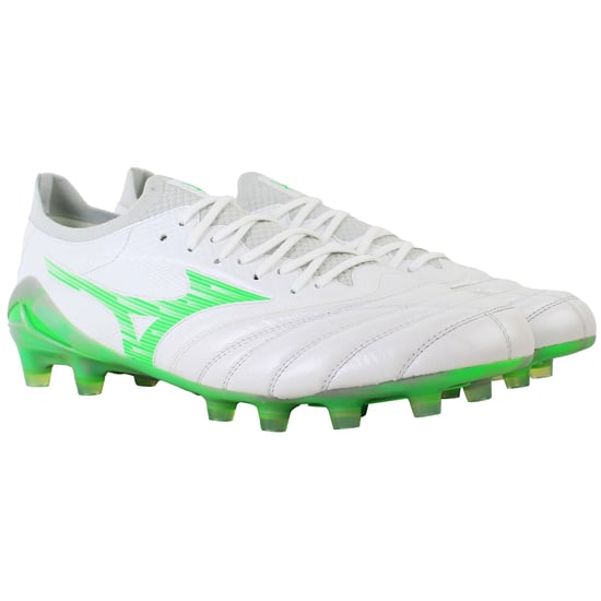 Mizuno Morelia Neo IV Beta Elite Mens White Football Boots - Image 2