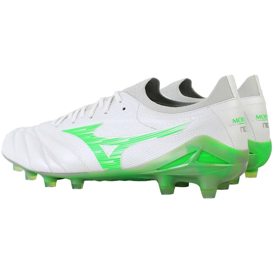 Mizuno Morelia Neo IV Beta Elite Mens White Football Boots - Image 3