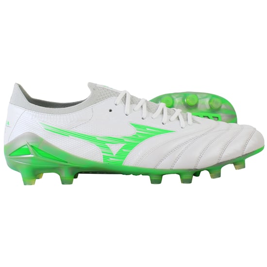Mizuno Morelia Neo IV Beta Elite Mens White Football Boots - Image 4