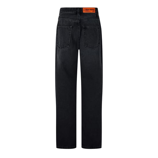 Women's Heron Preston Five Pocket Design Slim Jeans in Black - Image 2