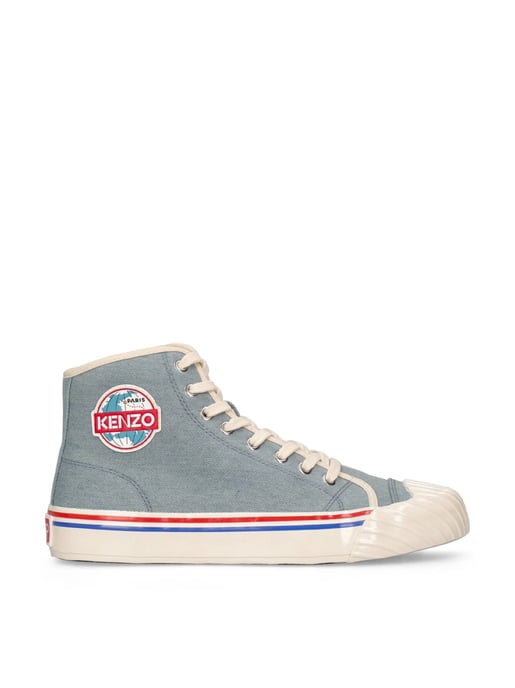 Kenzoschool-logotyphöga sneakers - Image 1
