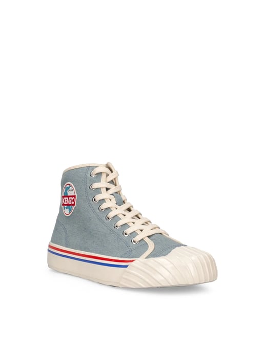 Kenzoschool-logotyphöga sneakers - Image 2