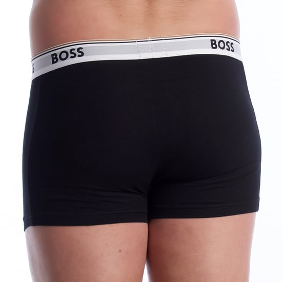 Verpakking van 3 heren katoenen elastische boxers met logo 50531701 - Image 4