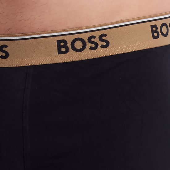 Verpakking van 3 heren katoenen elastische boxers met logo 50531701 - Image 6
