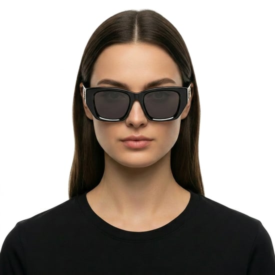 Vrouwen Vierkante Cat Eye Zonnebril PERI034C99PLA0011007 - Image 3