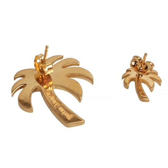 Dames Oorbellen Palmboom Ontwerp met Steen PWOD026R24MAT0017684 - Image 4
