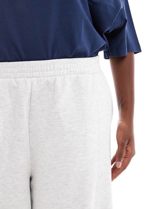 ASOS DESIGN Curve rak ben jogger i ismarl - Image 4