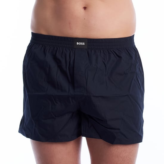 Verpakking van 2 Heren Poplin Pyjama Korte Broeken 50515464 - Image 4