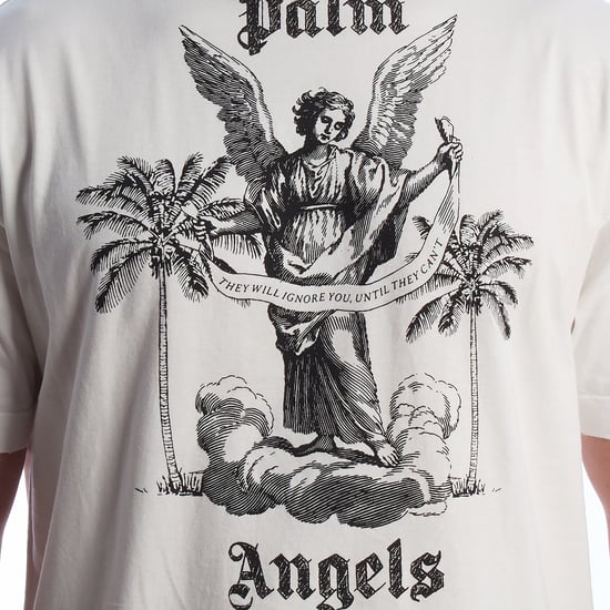 Men's Short Sleeve T-Shirt with Print PMAA072F23JER0030110 - Image 2