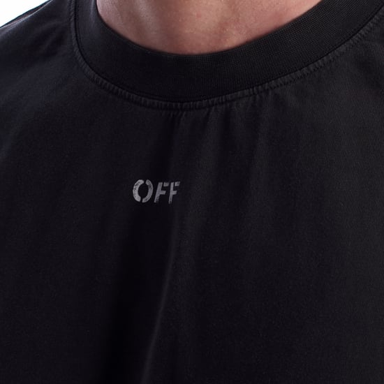 Heren Korte Mouwen T-Shirt Kleding OMAA120C99JER0061077 - Image 2