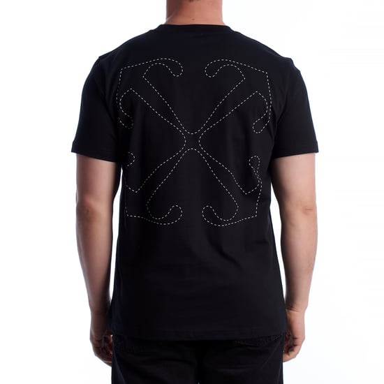 Heren Korte Mouwen T-Shirt Naai Arrangement Slim 44MAA027G5J00A1001 - Image 3