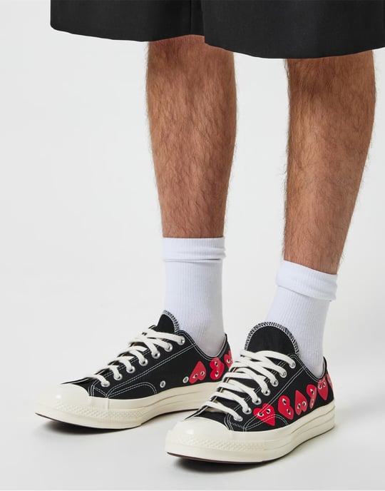 Comme des Garçons PLAY x Converse Chuck 70 OX-sneakers - Image 6