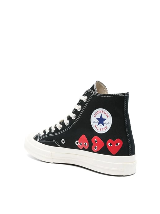 Comme des Garçons PLAY x Converse Chuck 70 Hi-sneakers - Image 3