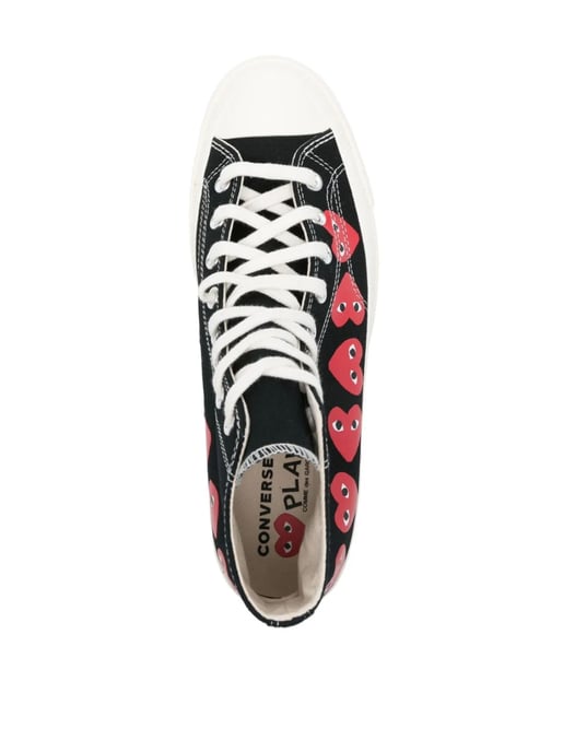 Comme des Garçons PLAY x Converse Chuck 70 Hi-sneakers - Image 4