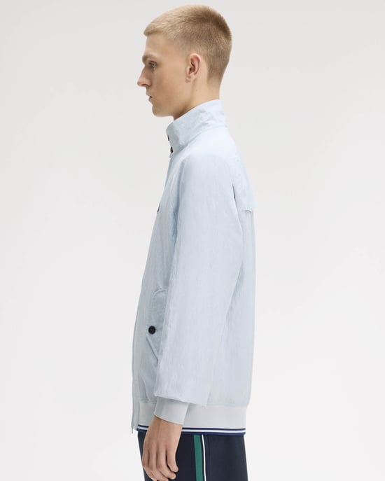 Harrington Jacket in Light Blue - Image 2