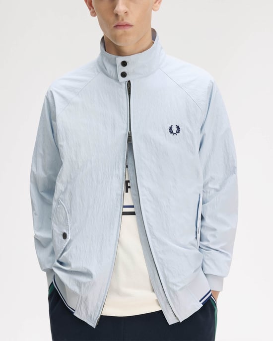 Harrington Jacket in Light Blue - Image 5