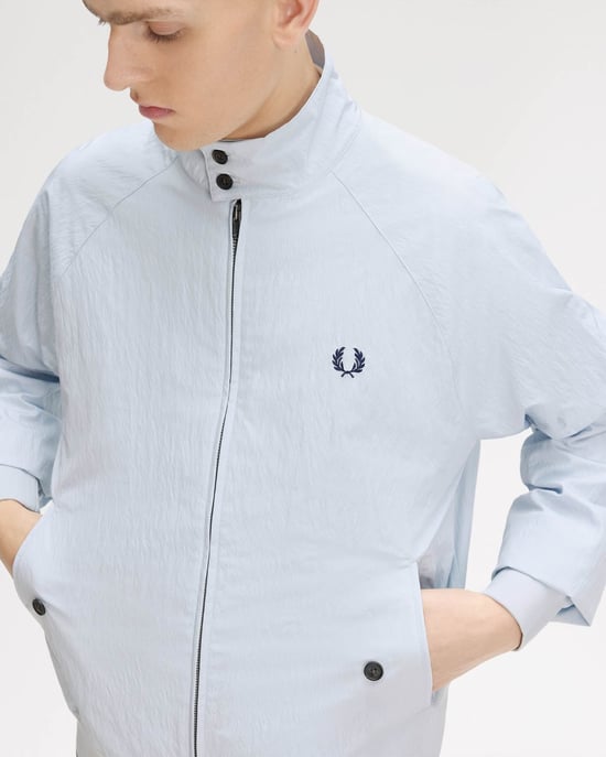 Harrington Jacket in Light Blue - Image 6