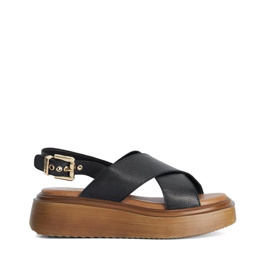 Dune Ladies Lovess - Wooden Sole Flatform Sandals - Image 2