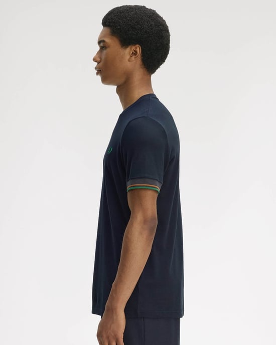 T-Shirt in Dark Blue - Image 2