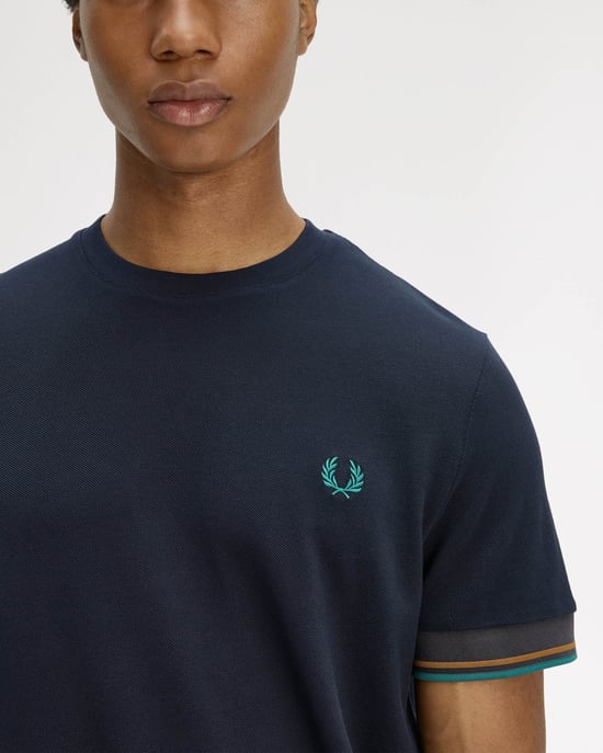 T-Shirt in Dark Blue - Image 3
