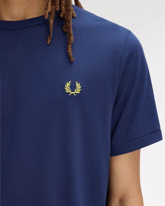 T-Shirt in Dark Blue - Image 3