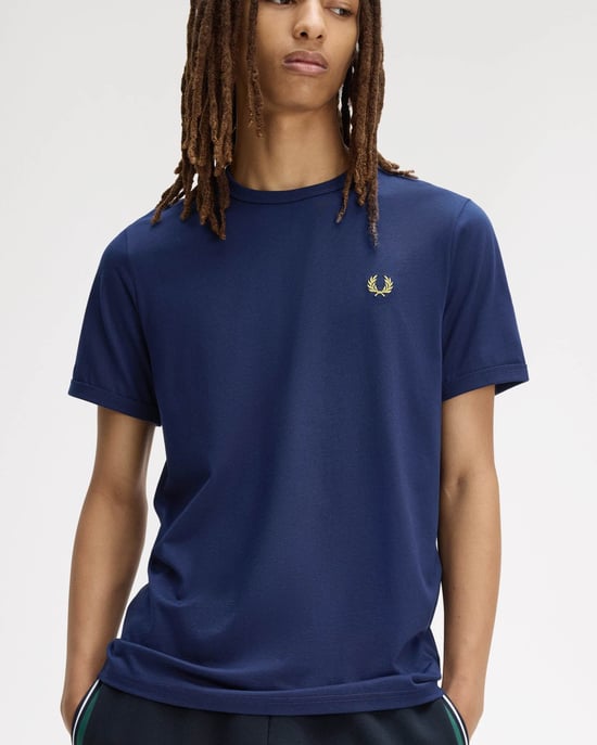 T-Shirt in Dark Blue - Image 4