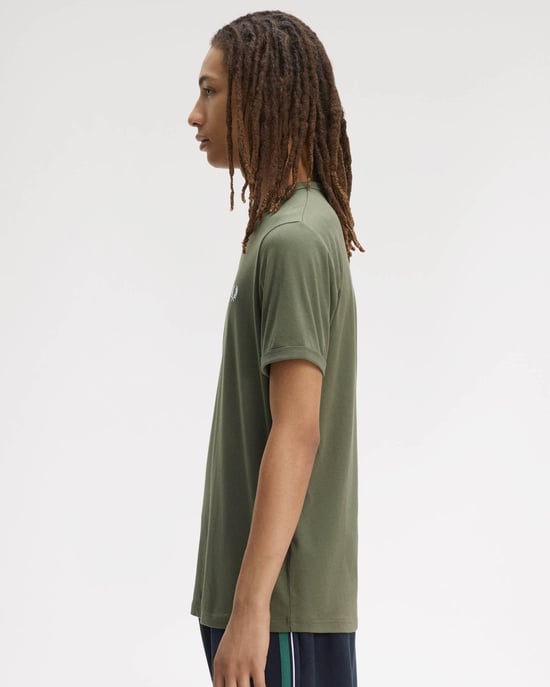 T-Shirt in Khaki - Image 2