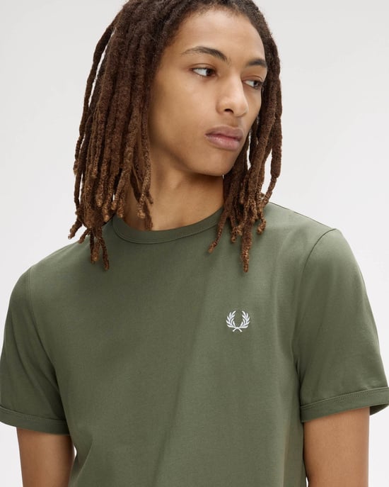 T-Shirt in Khaki - Image 5