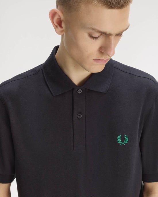 Polo Shirt in Black - Image 4