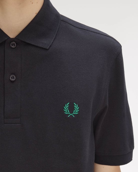 Polo Shirt in Black - Image 5