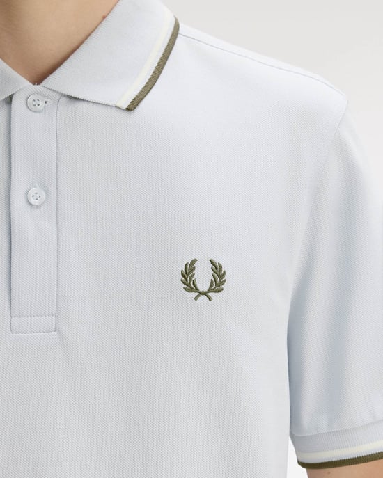 Polo Shirt in Light Grey - Image 5