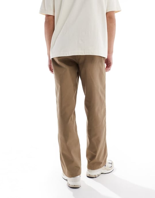 Jack & Jones bill vid passform arbetsbyxor i beige - Image 3