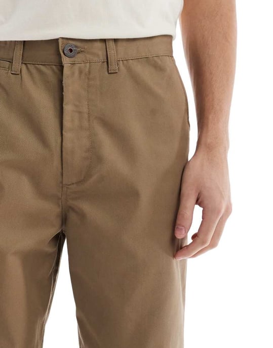 Jack & Jones bill vid passform arbetsbyxor i beige - Image 4
