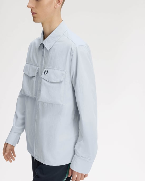 Overshirt in Light Grey - Image 2