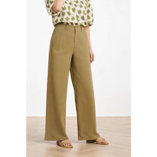 Smashed Lemon Comfortabele wide leg pantalon | - Image 6