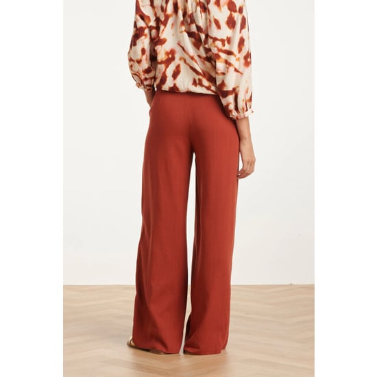 Smashed Lemon Linnen wide leg pantalon | - Image 5