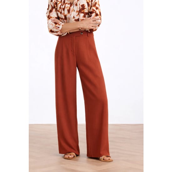 Smashed Lemon Linnen wide leg pantalon | - Image 6