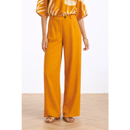 Smashed Lemon Linnen wide leg pantalon | - Image 6