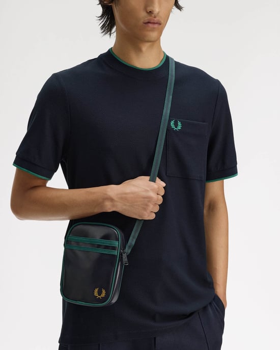 Classic Small Side Bag in Black - Image 2
