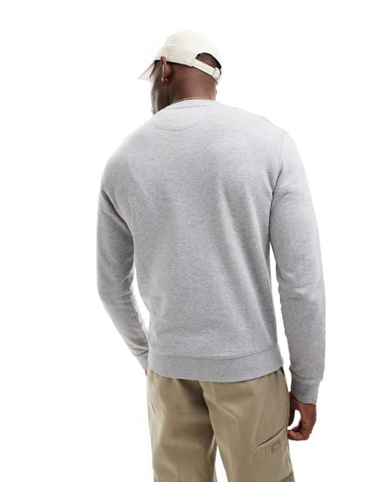 Farah Tim crewneck sweatshirt in grey marl - Image 3