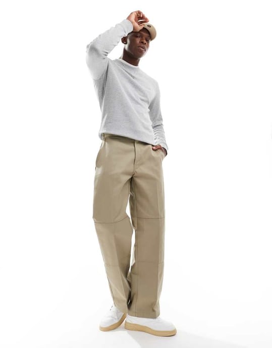 Farah Tim crewneck sweatshirt in grey marl - Image 4