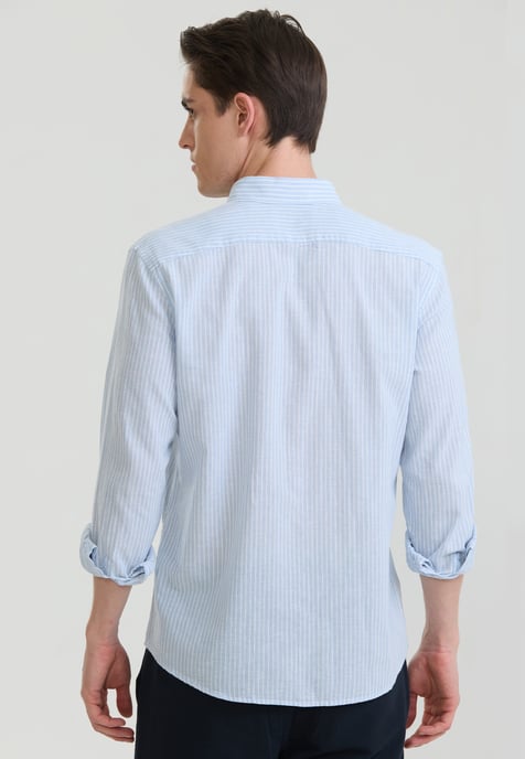 Shirt Striped Long Sleeve Shirt - Image 3