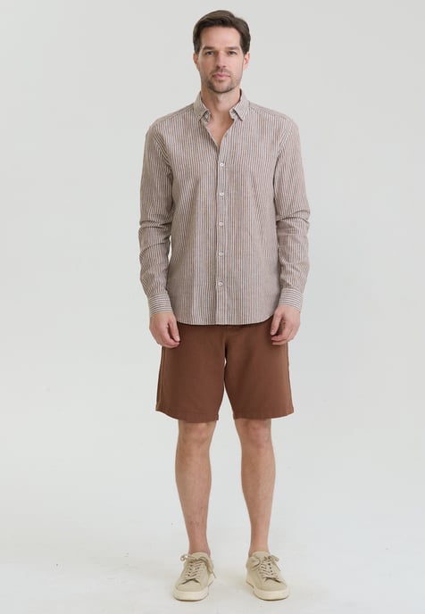 Shirt Striped Long Sleeve Shirt - Image 2