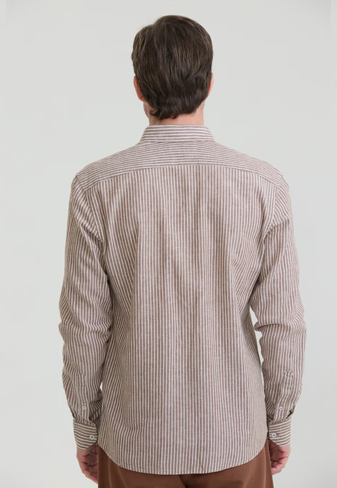 Shirt Striped Long Sleeve Shirt - Image 3