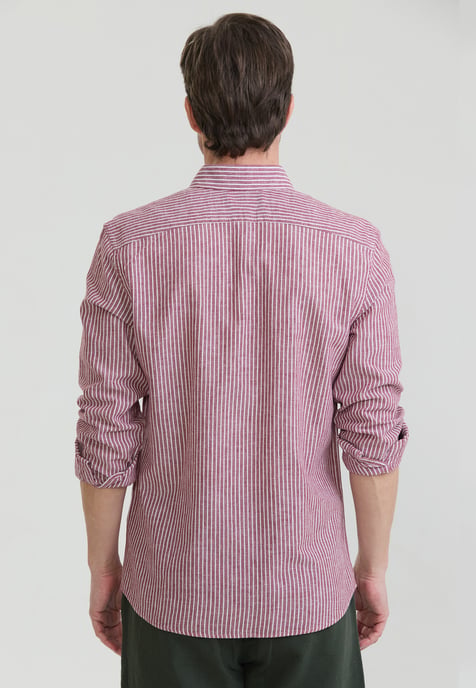 Shirt Striped Long Sleeve Shirt - Image 3