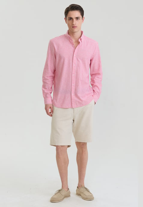 Shirt Striped Long Sleeve Shirt - Image 2